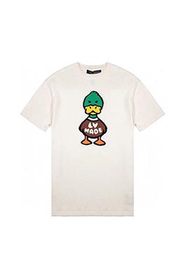  ルイヴィトン x  NIGOコラボ ダックニット 半袖Ｔシャツ