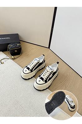 シャネルキャンバススーパーコピーレディースファッションスニーカー