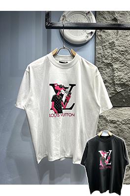 ルイヴィトン新しい漫画シリーズの半袖Tシャツ