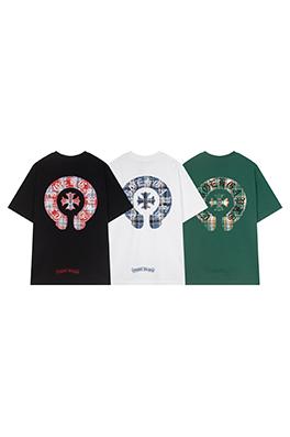 クロムハーツ刺繍半袖Tシャツ