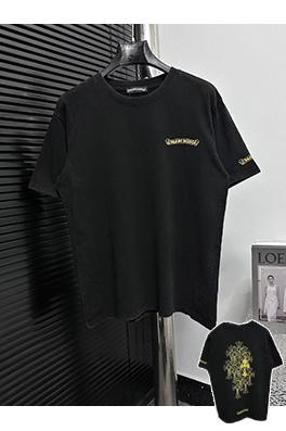 クロムハーツファッション新しいサンスクリット語のウォッシュTシャツ