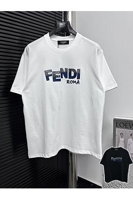 フェンディ25ssコットンプレスラウンドネックTシャツ