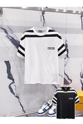 ディオールCD 47プリントロゴ公式半袖Tシャツ