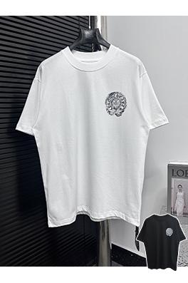 クロムハーツスーパーコピープリントラウンドネックTシャツ