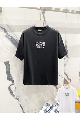 ディオールクラシックCDアルファベット1947刺繍ロゴ公式Tシャツ