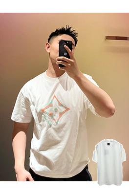 ルイヴィトングラデーションフラワー半袖Tシャツ