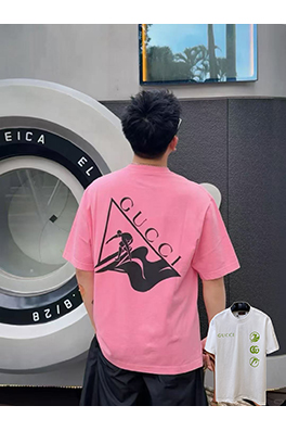 グッチコピー 新しいスキープリント半袖Tシャツ