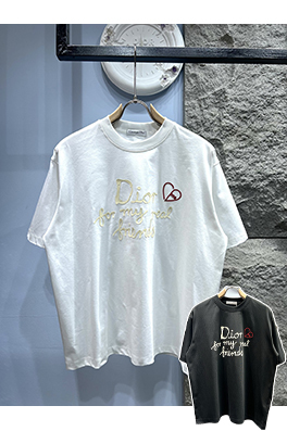 ディオール 新しい愛のサイン半袖Tシャツ