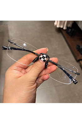 クロムハーツフレームレスパンチ狭額縁ミラー