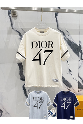ディオールスーパーコピークルーネック半袖Tシャツ