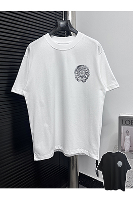 クロムハーツスーパーコピープリントラウンドネックTシャツ