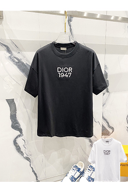 ディオールクラシックCDアルファベット1947刺繍ロゴ公式Tシャツ
