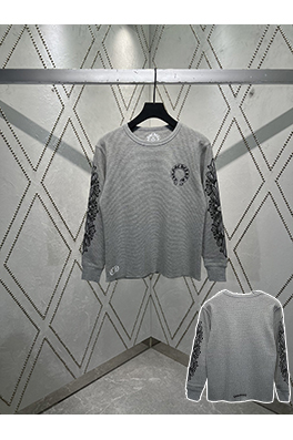 クロムハーツ新しいワッフル長袖Tシャツ