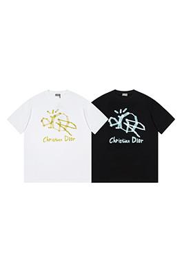 ディオールスーパーコピー クラシック ドロップショルダー ゆったりフィット 半袖Tシャツ