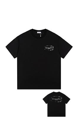 ディオールラバープリント工芸 フロント バック ロゴプリントTシャツ