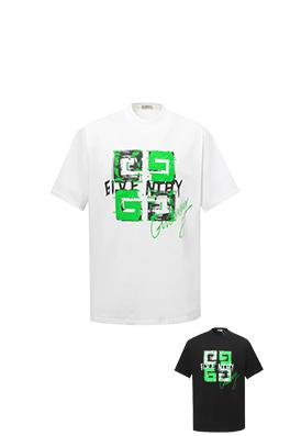 ジバンシイ高品質厚手プリント＋ラバーコーティング 半袖Tシャツ