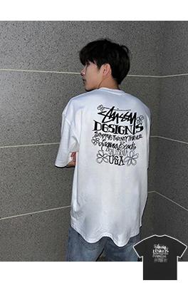 ステューシーフラワーレター クルーネック 半袖Tシャツ