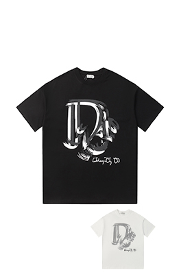 ディオールCDロゴプリント 半袖Tシャツ