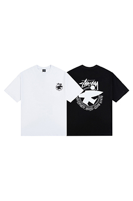 ステューシースーパーコピーバックプリント半袖Tシャツ