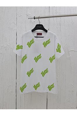 グッチロゴ入り半袖Tシャツ