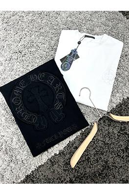 クロムハーツ刺繍文字半袖Tシャツ