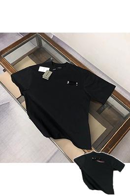 バレンシアガ25ssカップルラウンドネック半袖Tシャツ