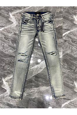アミリ新しい穴の開いたファッションジーンズ