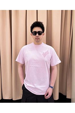 グッチ刺繍プリント半袖Tシャツ