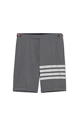トムブラウン四本線の織りショートパンツ