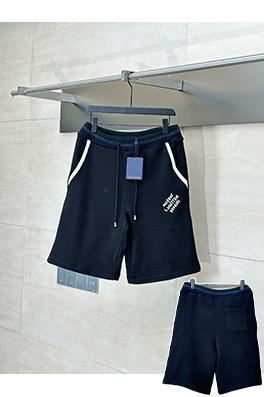 ルイヴィトン新しいロゴ刺繍パンツ