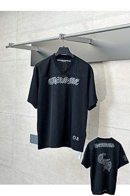 クロムハーツスーパーコピーメッシュキラキラアイスホッケースーツ半袖Tシャツ