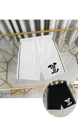 ルイヴィトンプリントコットンショーツ半ズボンクロップドパンツ