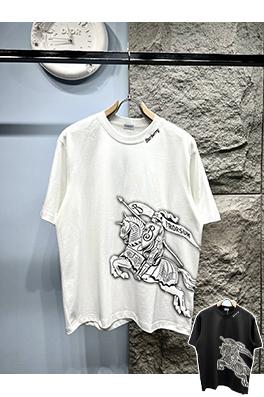 バーバリー新しい軍馬シリーズの半袖Tシャツ