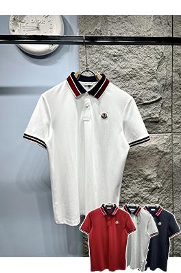 モンクレールクラシックなマイクロラベルポロ半袖Tシャツ