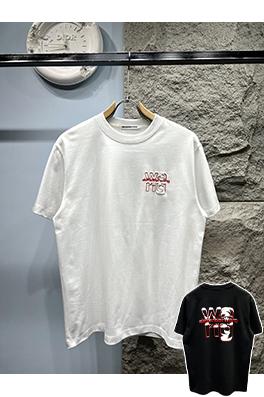 アレキサンダーワンコピー新しい雪山文字半袖Tシャツ