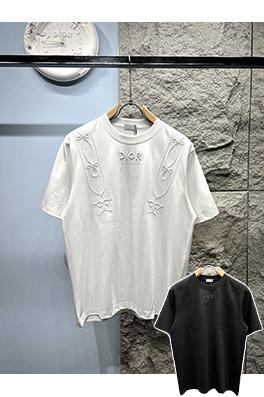 ディオール新しい刺繍Tシャツ