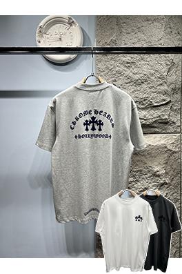 クロムハーツ新しいロゴ半袖Tシャツ