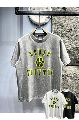 ルイヴィトンスーパーコピー新しい萌え犬の掌印半袖Tシャツ