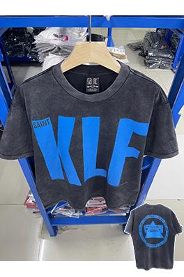 セント マイケル25SS klf展示会限定 ウォッシュ加工Tシャツ