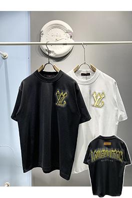ルイヴィトンスーパーコピー新しいインクジェット刺繍Tシャツ