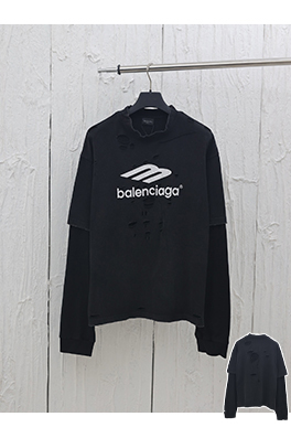 バレンシアガ 25 SS 3Bアルファベットの2点セット長袖シャツ