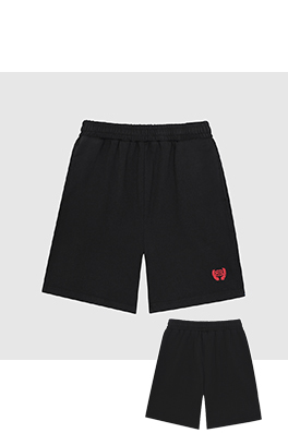 バレンシアガコピーRed laurel classicスポーツショーツ