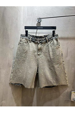 バレンシアガサマーデニムショートパンツ