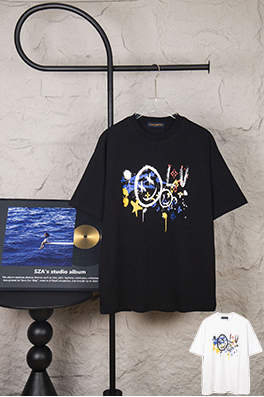 ルイヴィトンクルーネック半袖Tシャツ
