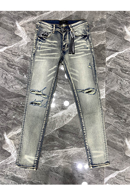 アミリ新しい穴の開いたファッションジーンズ