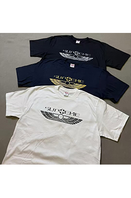 シュプリームスーパーコピー SUPREME SS25 WINGS TEE翼ロゴプリント半袖シャツ