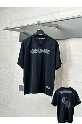 クロムハーツスーパーコピーメッシュキラキラアイスホッケースーツ半袖Tシャツ