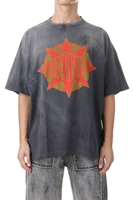 セント マイケルコピーカジュアルな古い半袖Tシャツ