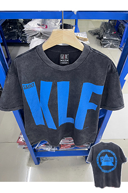 セント マイケル25SS klf展示会限定 ウォッシュ加工Tシャツ
