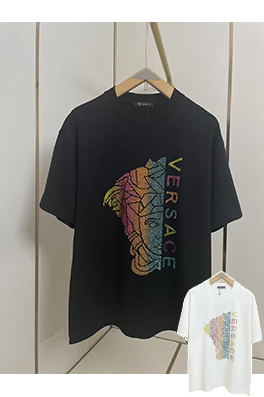 ヴェルサーチスーパーコピー半分のメデューサのアバターTシャツ